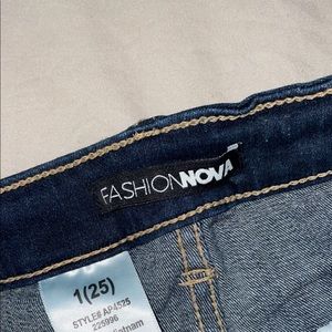 Distressed Fashion Nova Jeans